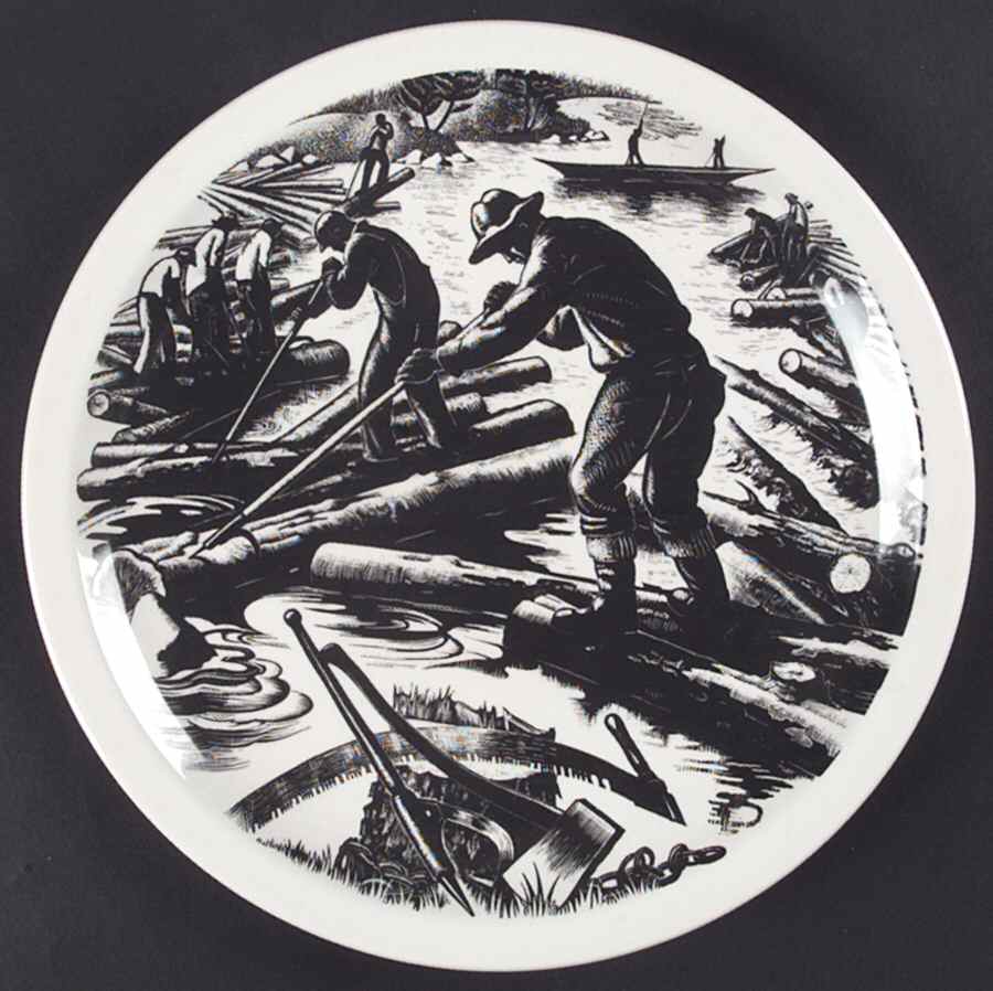 New England Industries Dinner Plate by Wedgwood-1