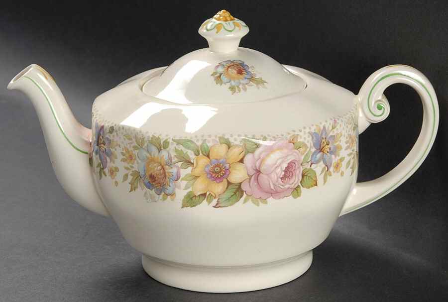 Newport Teapot & Lid by Wedgwood-1