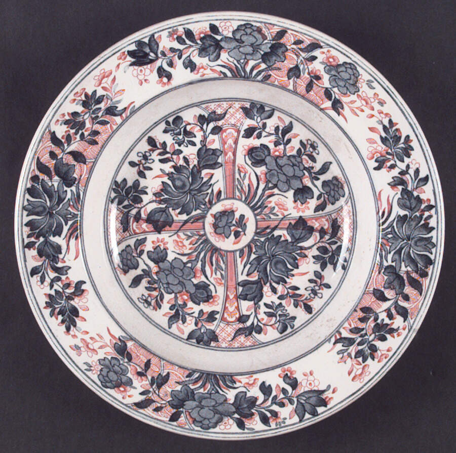Ningpo (Blue Trim) Rim Soup Bowl by Wedgwood-1