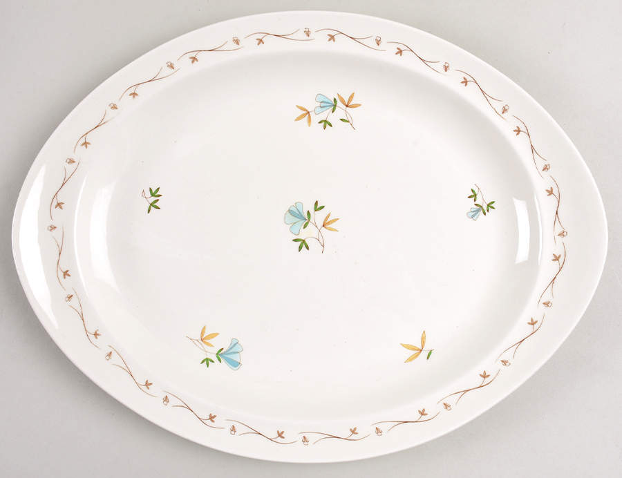 Ninette 12" Oval Serving Platter by Wedgwood-1