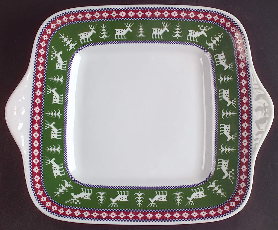 Nordica Square Handled Cake Plate by Wedgwood-1