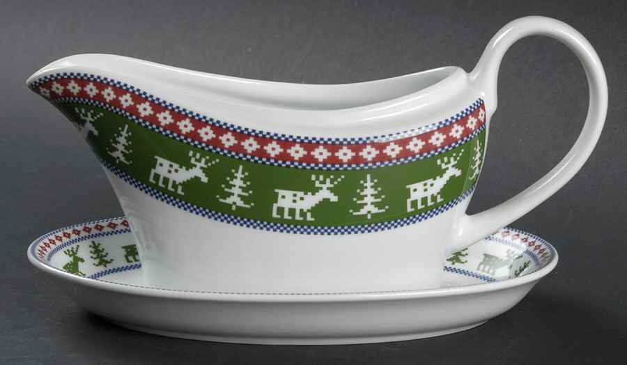 Nordica Gravy Boat & Underplate by Wedgwood-1