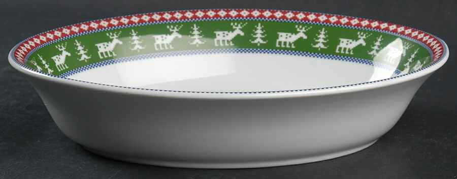 Nordica 9" Oval Vegetable Bowl by Wedgwood-1