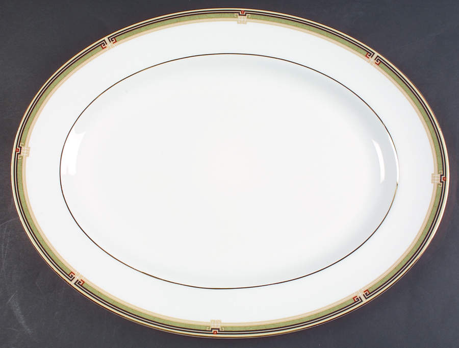 Oberon 15" Oval Serving Platter by Wedgwood-1
