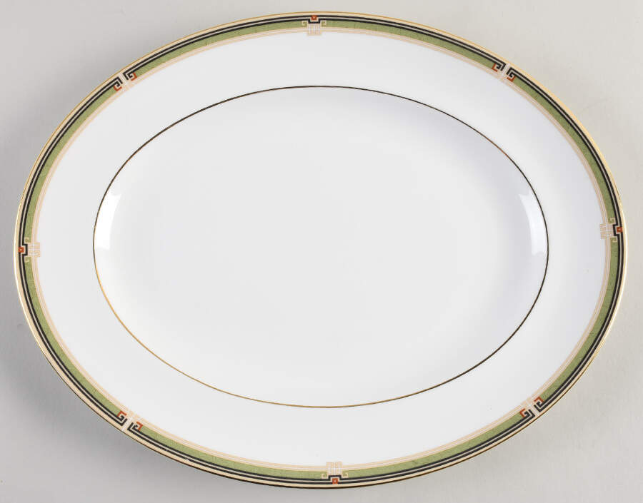 Oberon 14" Oval Serving Platter by Wedgwood-1