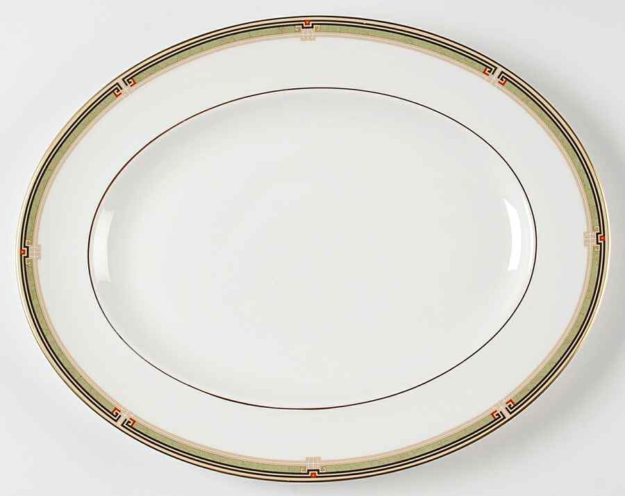 Oberon 14" Oval Serving Platter by Wedgwood-1