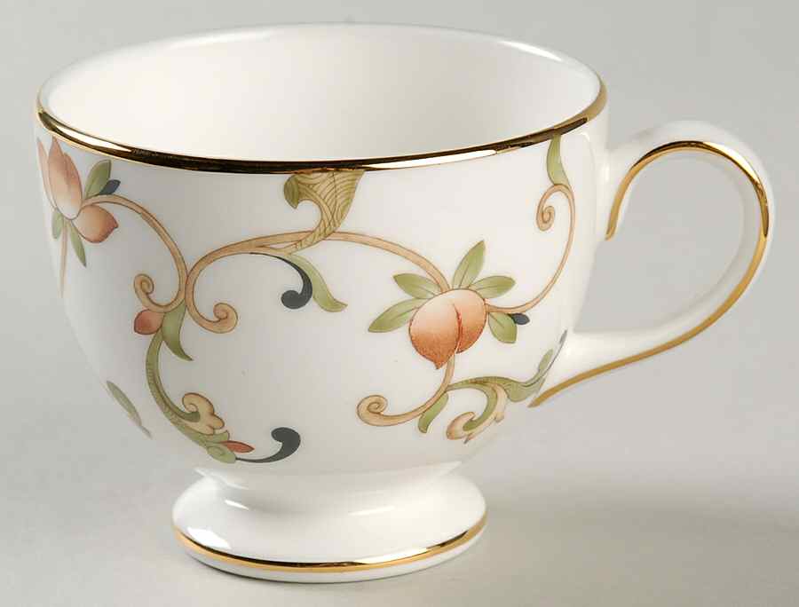 Oberon Leigh Shape Footed Cup by Wedgwood-1