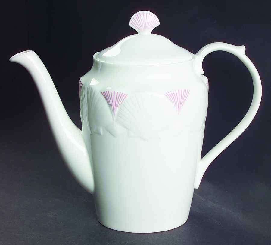 Oceanside Coral Coffee Pot & Lid by Wedgwood-1