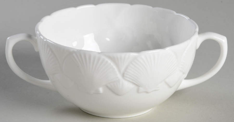 Oceanside Flat Cream Soup Bowl by Wedgwood-1