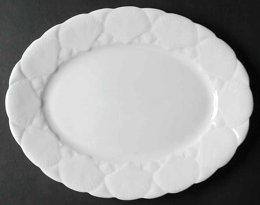 Oceanside 13" Oval Serving Platter by Wedgwood-1