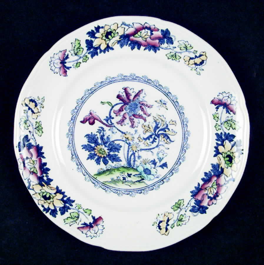 Old Canton Bread & Butter Plate by Wedgwood-1