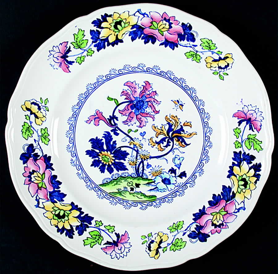 Old Canton Dinner Plate by Wedgwood-1