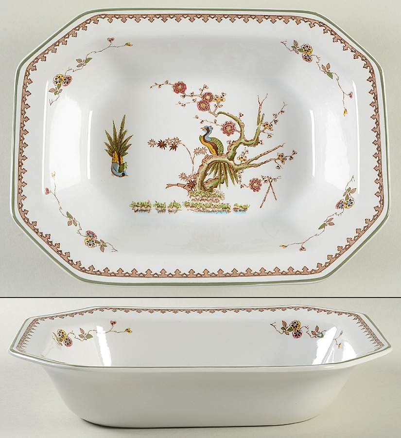 Old Chelsea 9" Oval Vegetable Bowl by Wedgwood-1