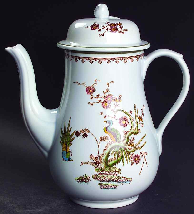 Old Chelsea Coffee Pot & Lid by Wedgwood-1