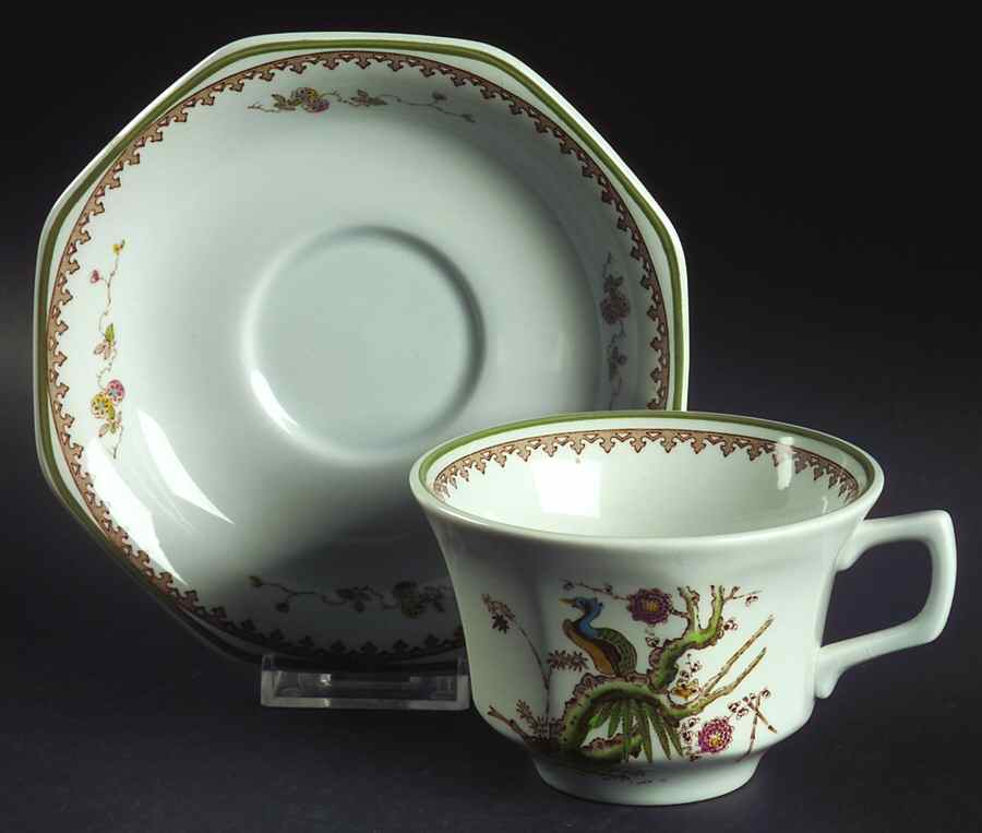 Old Chelsea Breakfast Cup & Saucer Set by Wedgwood-1