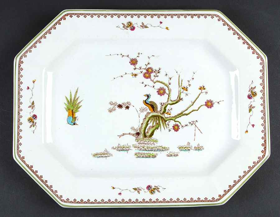 Old Chelsea 14" Oval Serving Platter by Wedgwood-1