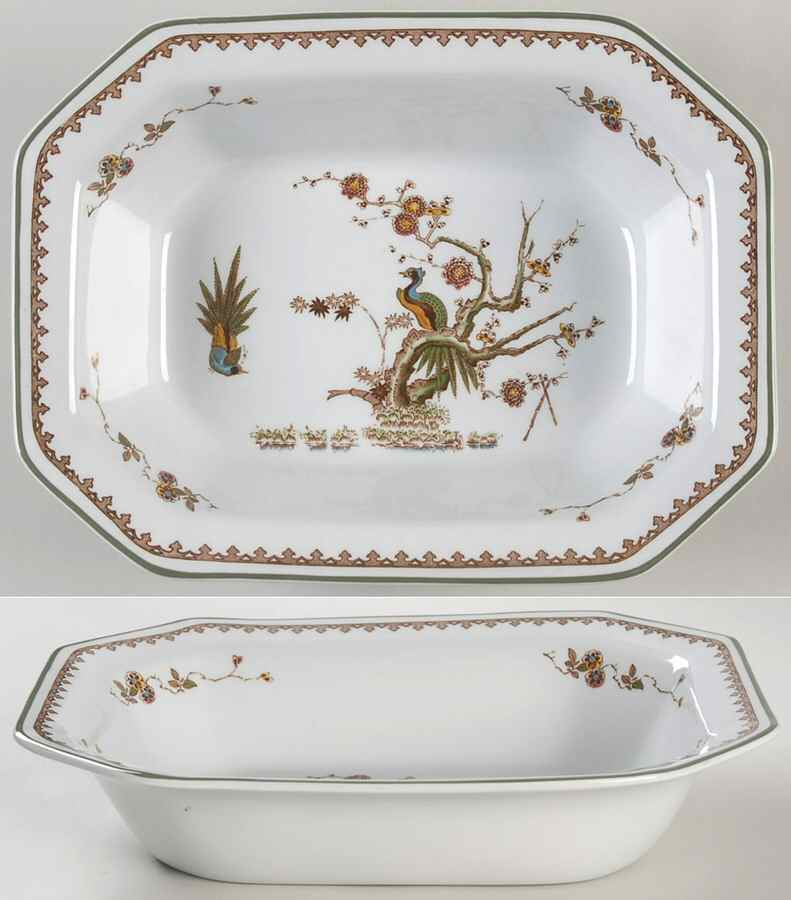 Old Chelsea 9" Oval Vegetable Bowl by Wedgwood-1