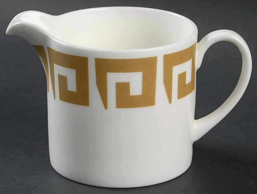 Old Gold Keystone Creamer by Wedgwood-1
