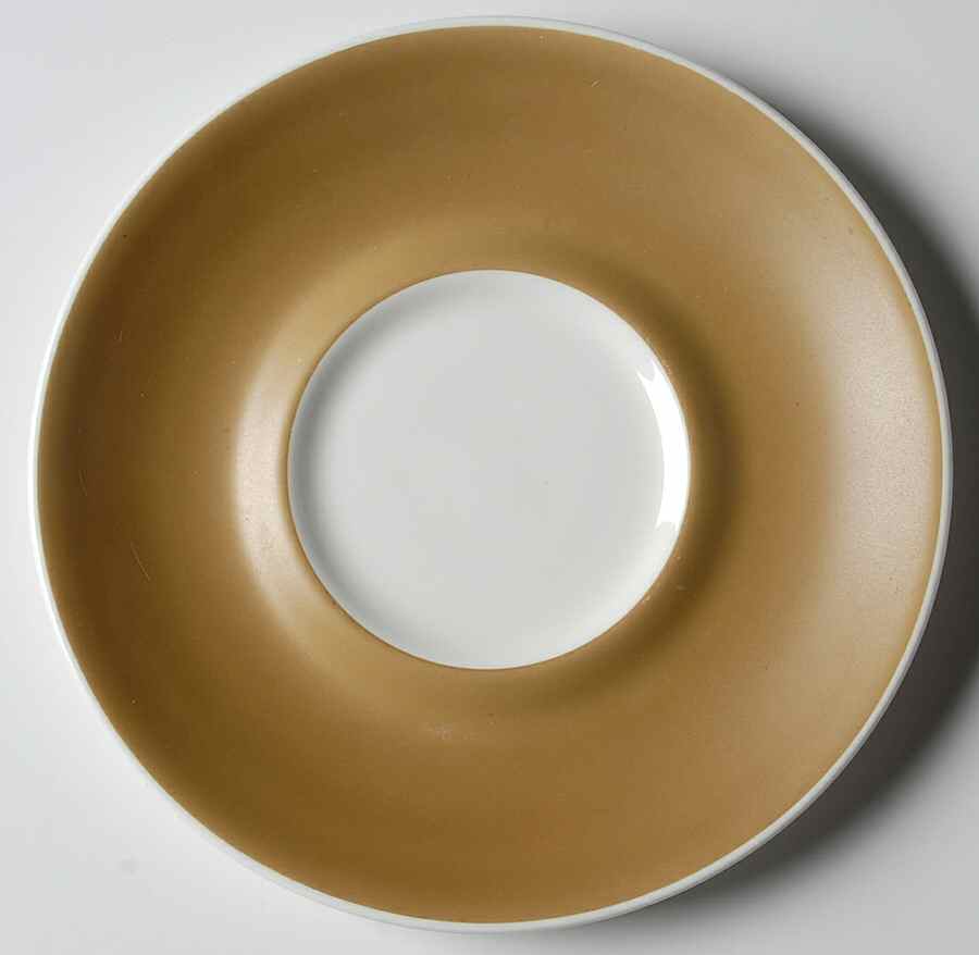 Old Gold Keystone Underplate for Gravy Boat by Wedgwood-1
