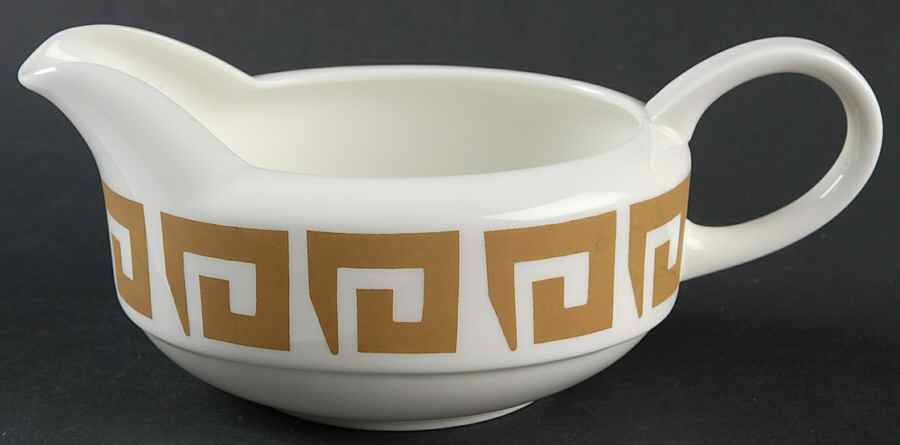 Old Gold Keystone Gravy Boat by Wedgwood-1