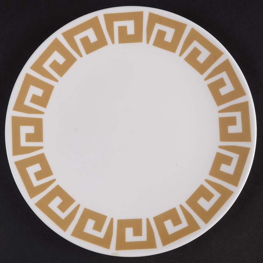 Old Gold Keystone Salad Plate by Wedgwood-1