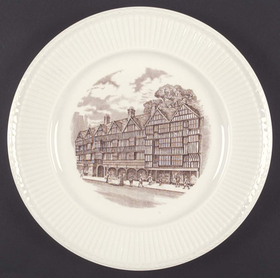 Old London Views (Edme) Dinner Plate by Wedgwood-1
