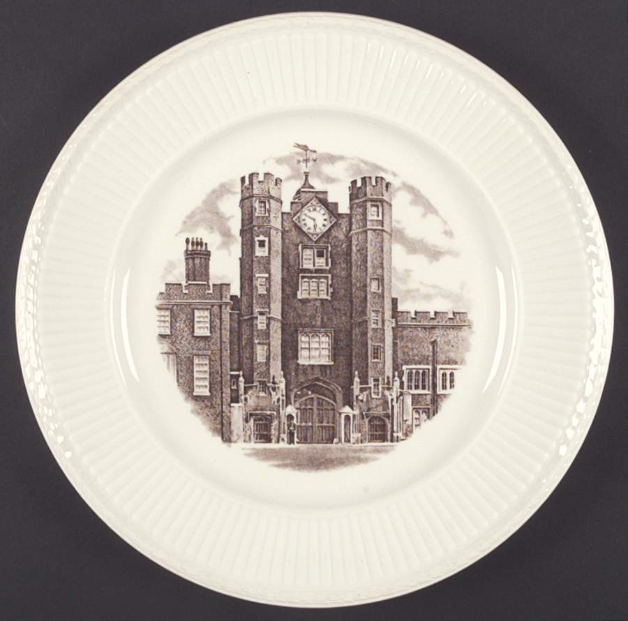 Old London Views (Edme) Dinner Plate by Wedgwood-1