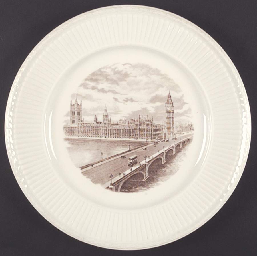 Old London Views (Edme) Dinner Plate by Wedgwood-1