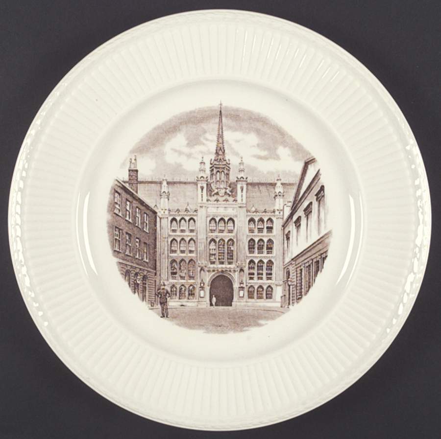 Old London Views (Edme) Dinner Plate by Wedgwood-1