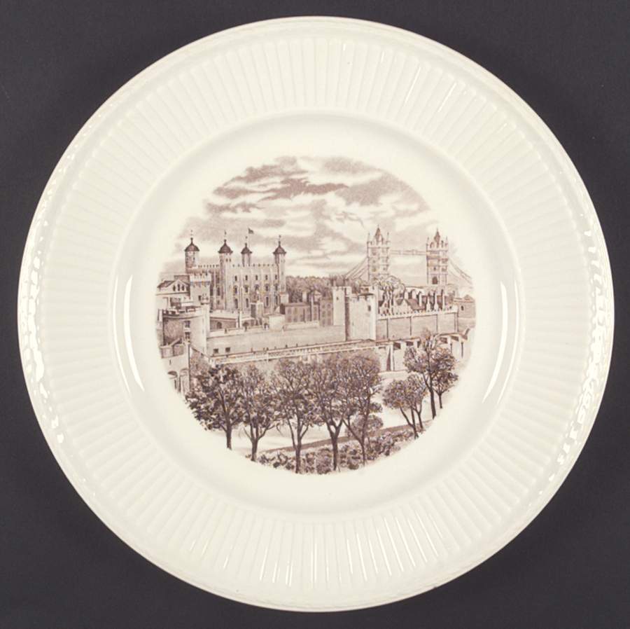 Old London Views (Edme) Dinner Plate by Wedgwood-1
