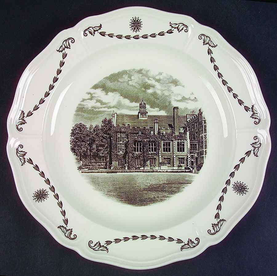 Old London Views (Queens) Dinner Plate by Wedgwood-1
