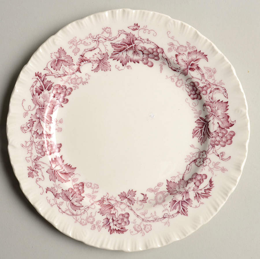 Old Vine Purple Bread & Butter Plate by Wedgwood-1