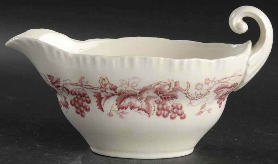Old Vine Purple Gravy Boat by Wedgwood-1
