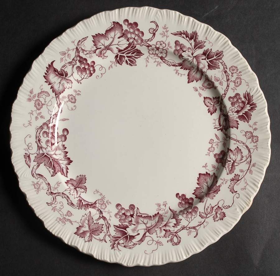 Old Vine Purple Luncheon Plate by Wedgwood-1