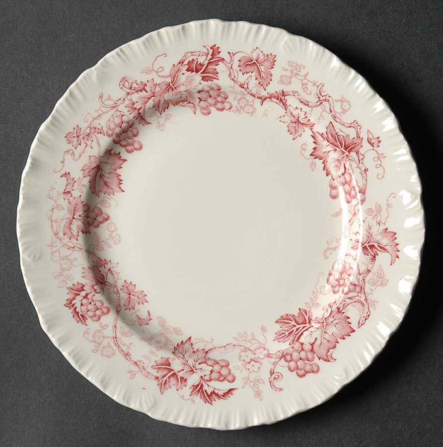 Old Vine Crimson Bread & Butter Plate by Wedgwood-1
