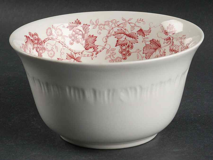 Old Vine Crimson Cranberry Bowl by Wedgwood-1