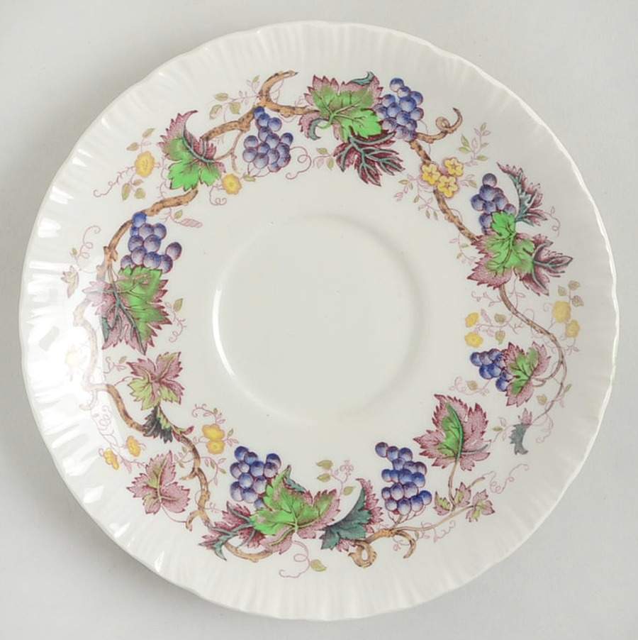 Old Vine Purple Multicolor Saucer by Wedgwood-1