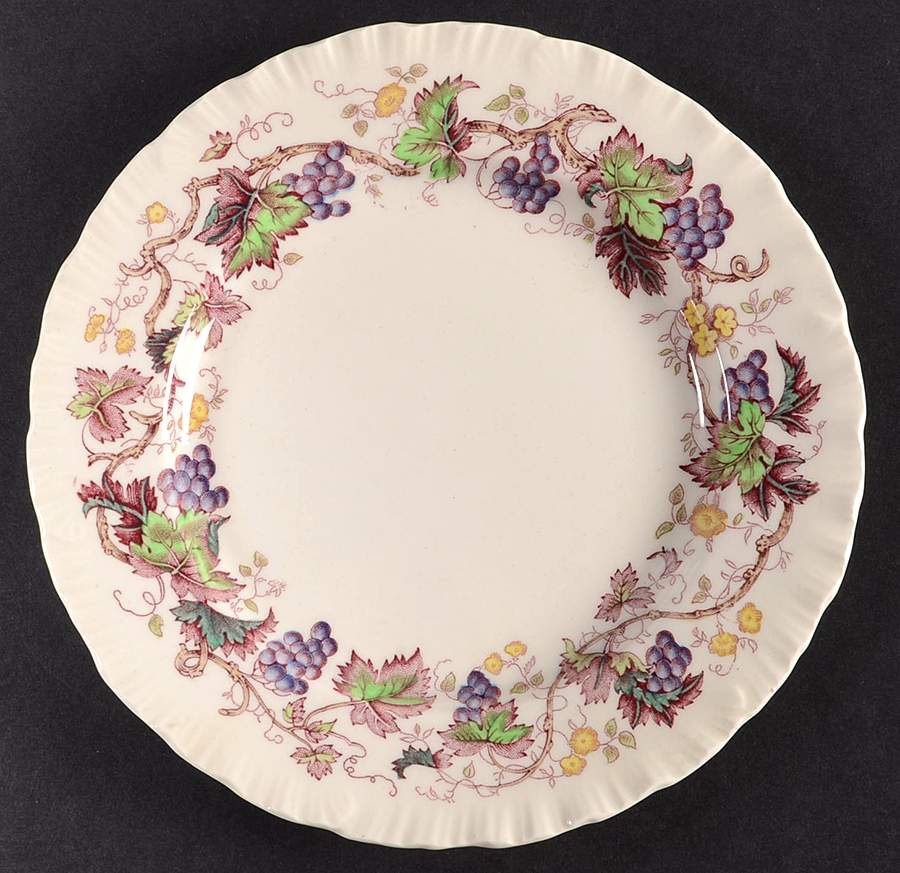 Old Vine Purple Multicolor Bread & Butter Plate by Wedgwood-1