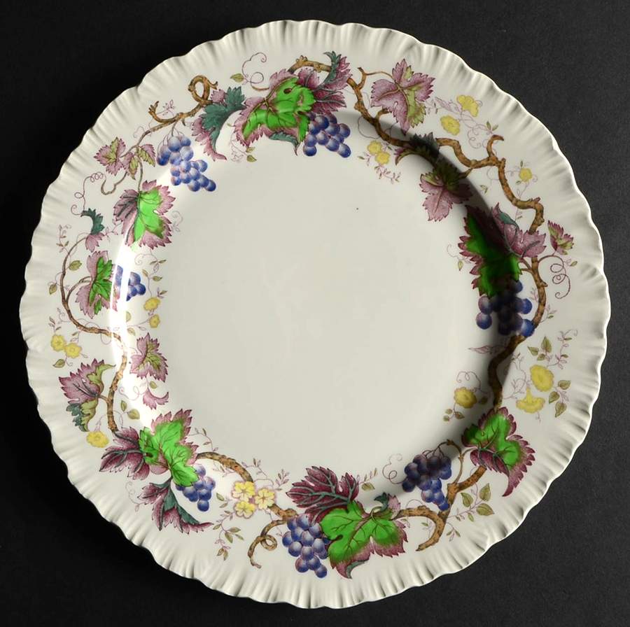 Old Vine Purple Multicolor Dinner Plate by Wedgwood-1