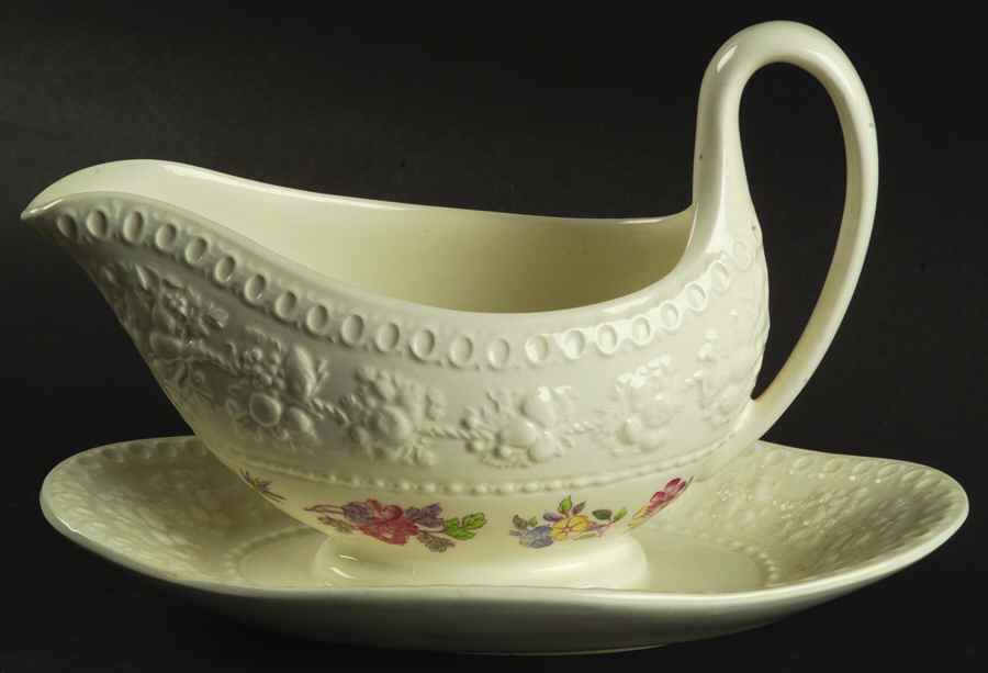 Orient Gravy Boat with Attached Underplate by Wedgwood-1