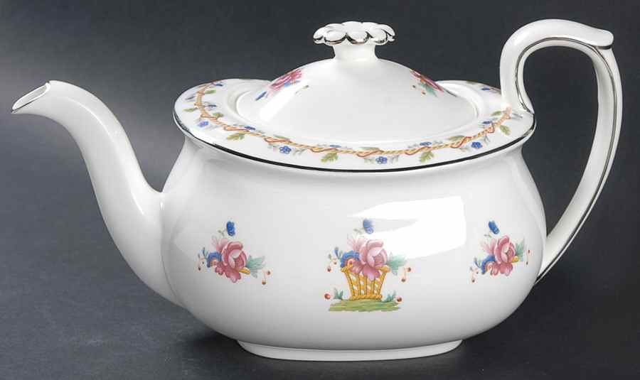 Orleans Teapot & Lid by Wedgwood-1