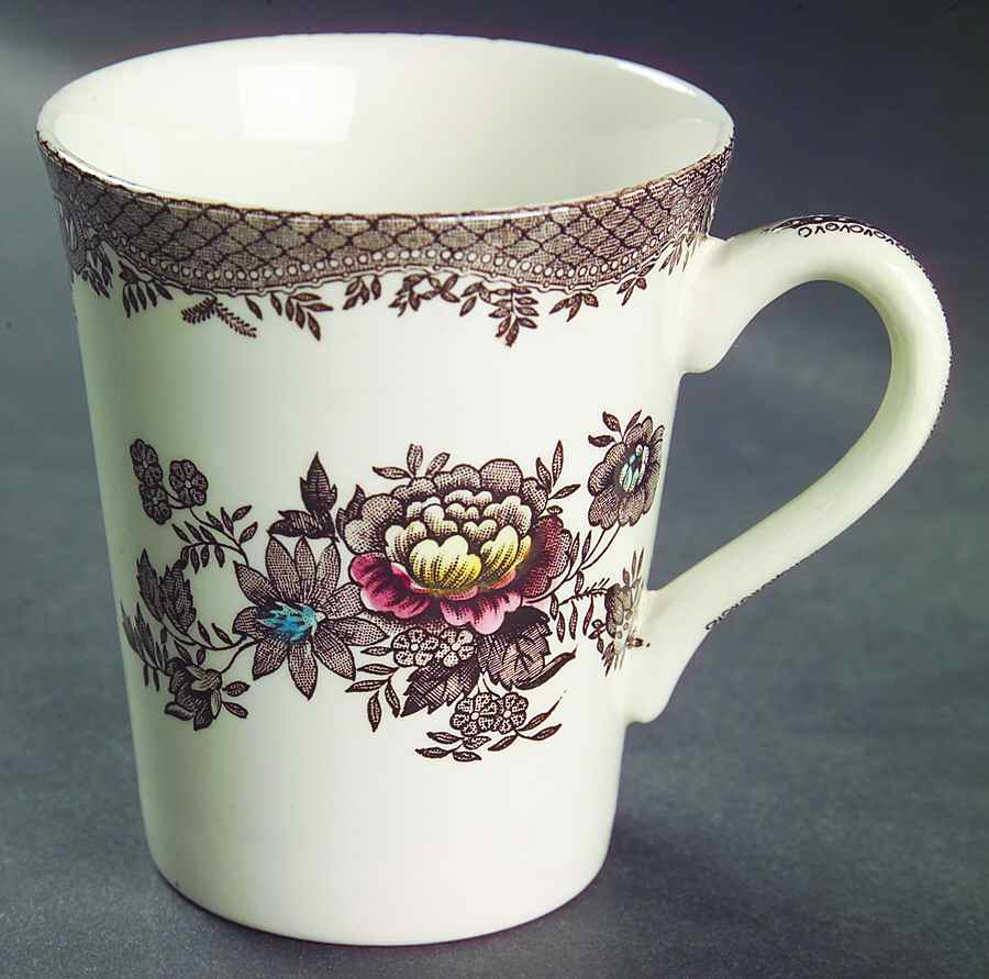 Oriental Pheasant Brown Multicolor Mug by Wedgwood-1