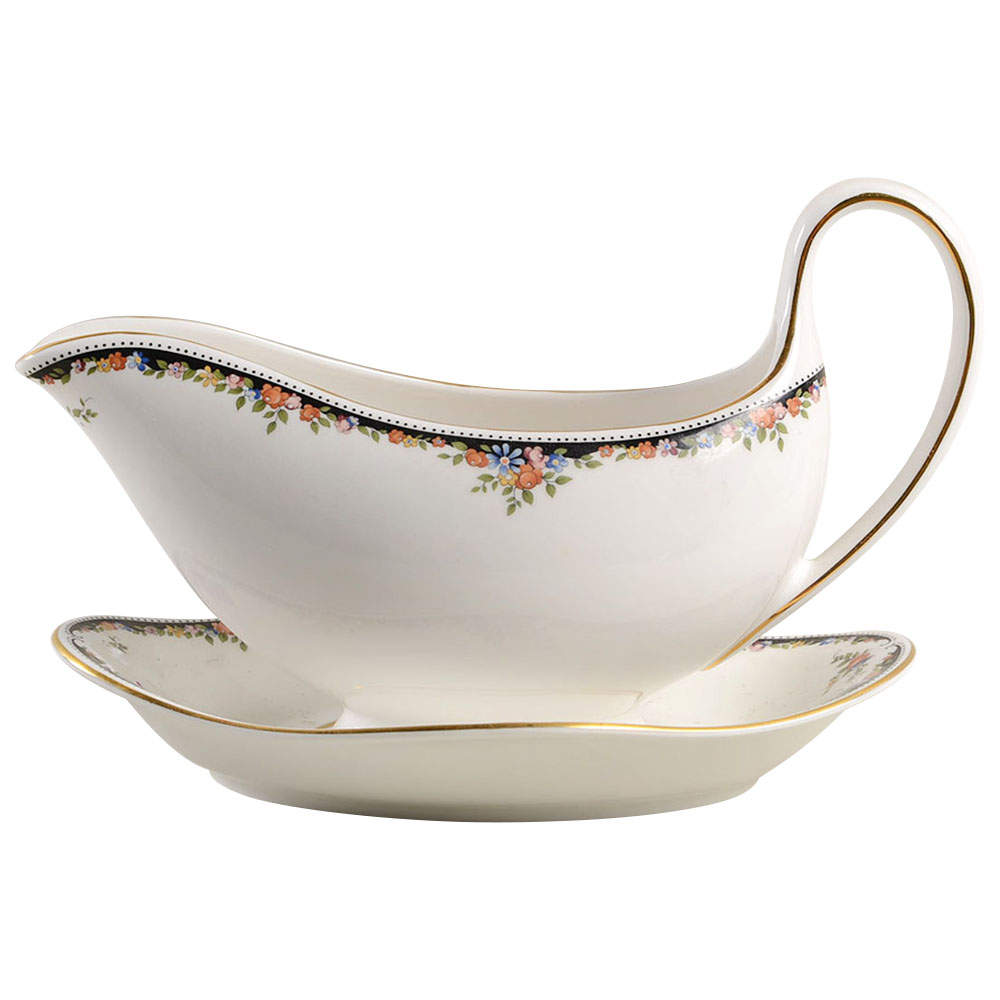 Osborne Gravy Boat & Underplate by Wedgwood-1