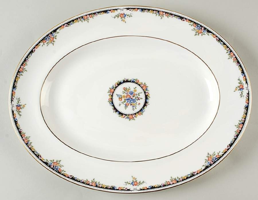 Osborne 14" Oval Serving Platter by Wedgwood-1