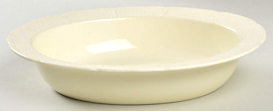 Osier 10" Oval Vegetable Bowl by Wedgwood-1