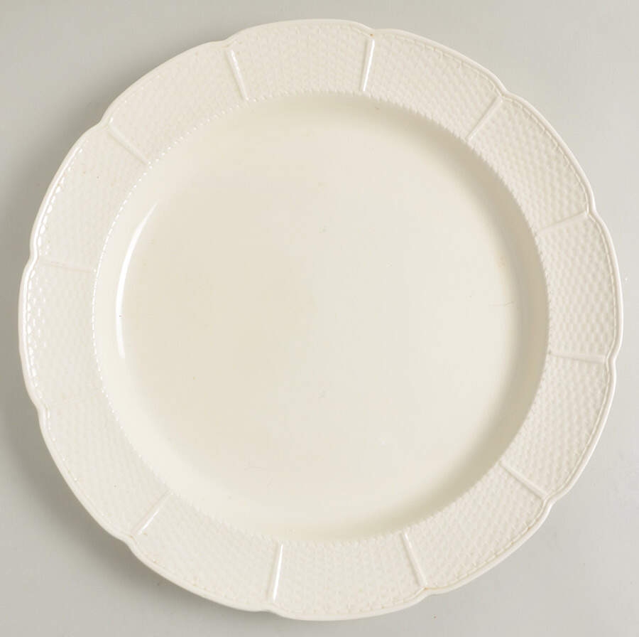 Osier 12" Chop Plate (Round Platter) by Wedgwood-1