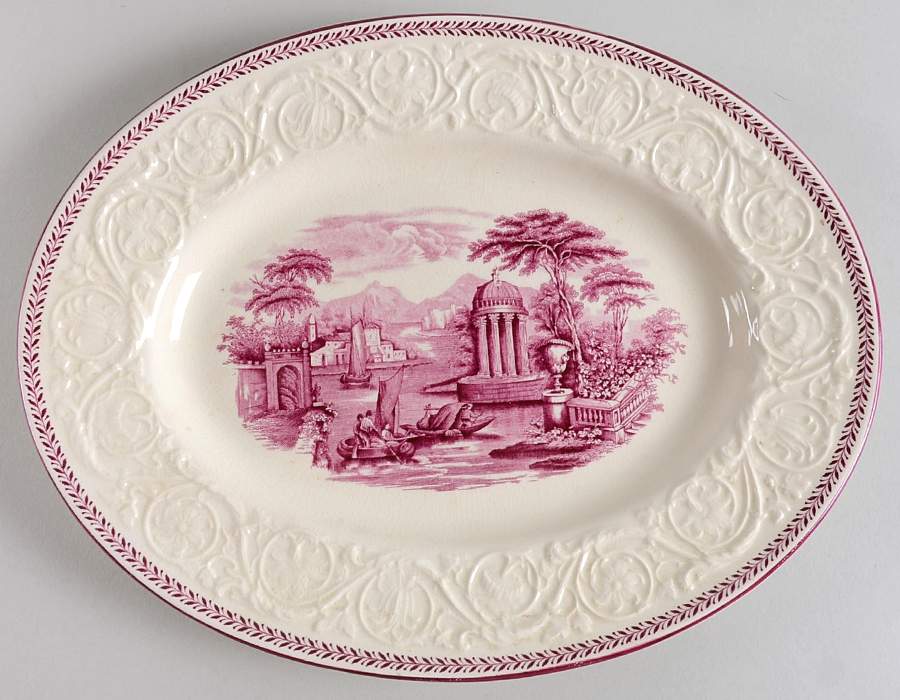 Paignton 11" Oval Serving Platter by Wedgwood-1