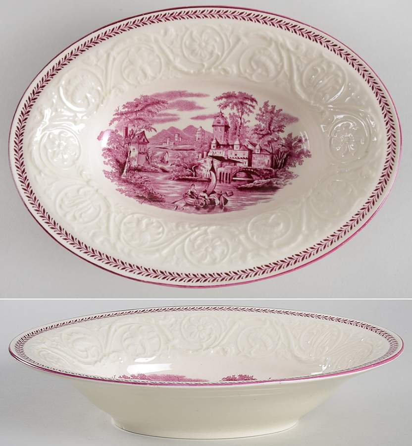 Paignton 9" Oval Vegetable Bowl by Wedgwood-1