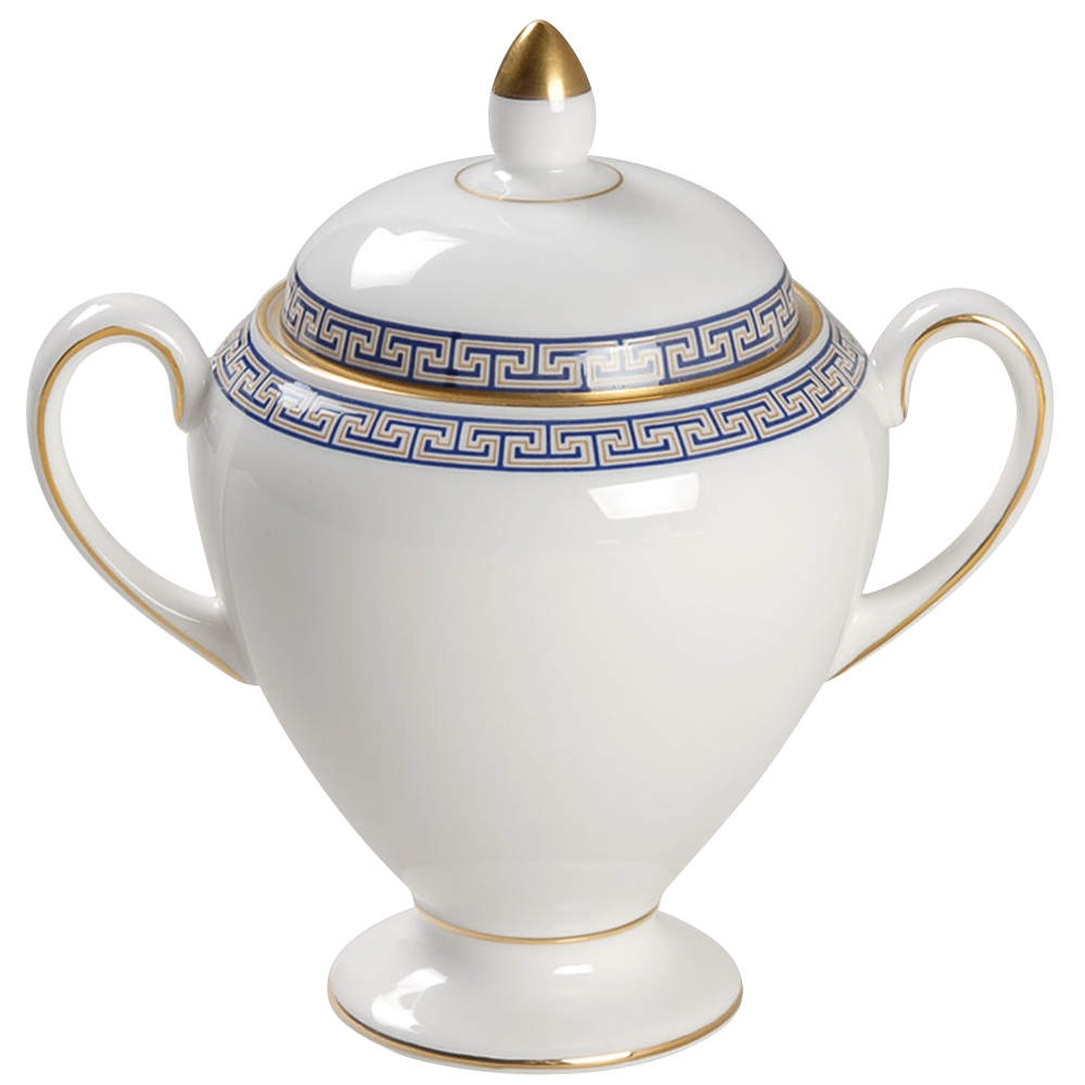 Palatia Globe Shape Sugar Bowl & Lid by Wedgwood-1