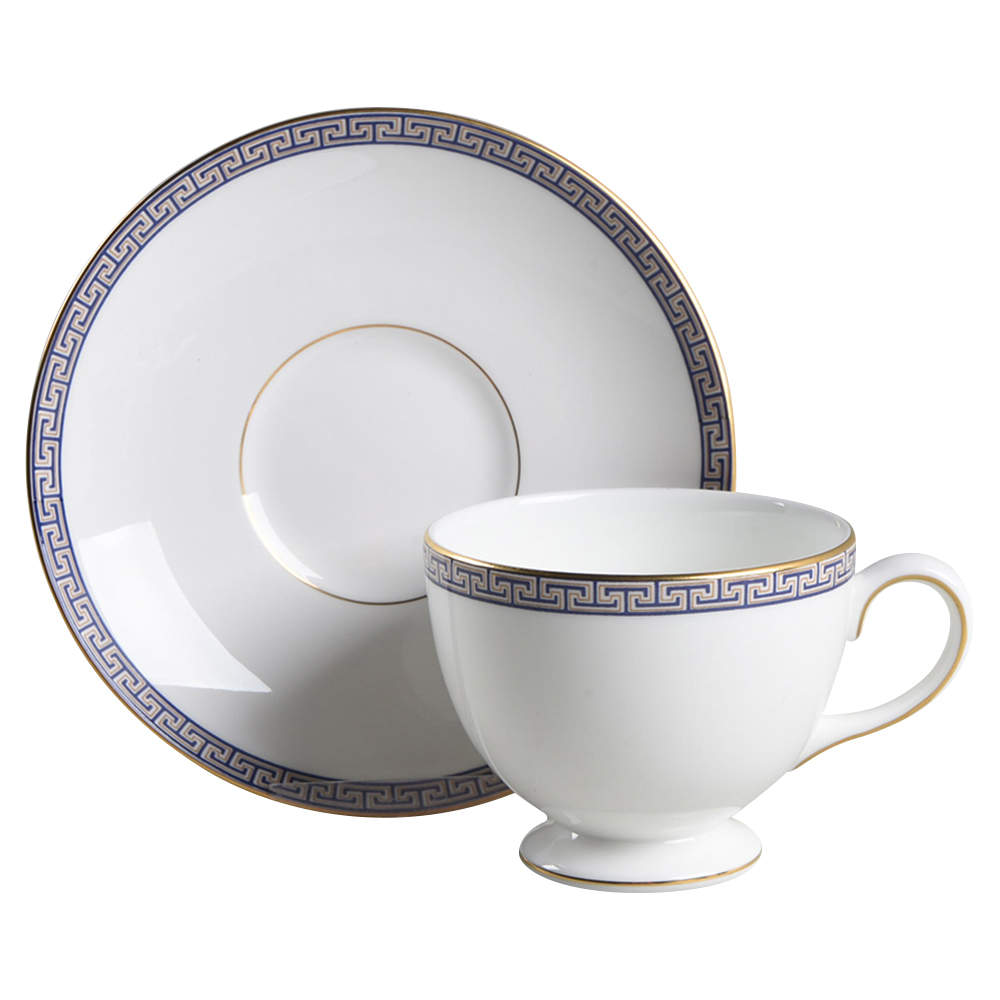 Palatia Footed Cup & Saucer Set by Wedgwood-1